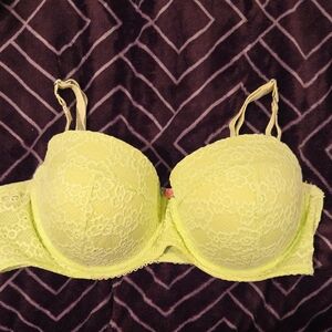 Neon Green Bra